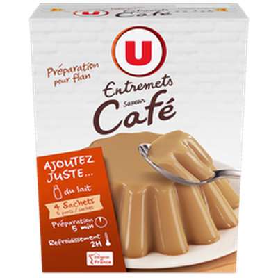 Préparation pour flan au Café, U (180 g)