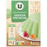 Préparation entremet pour flan à la pistache, U (180 g)