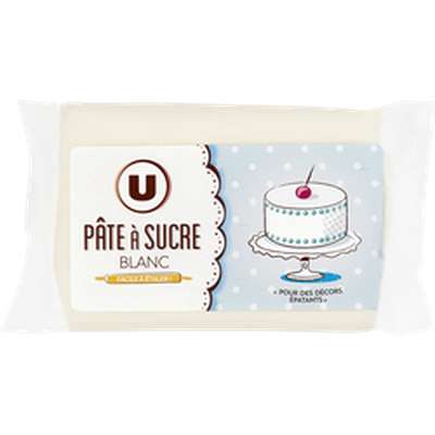 Pâte à sucre blanche, U (250 g)