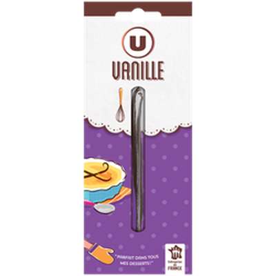 Gousse de vanille, U (x 1)