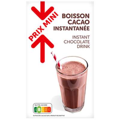 Poudre chocolatée instantanée, Prix Mini (800 g)