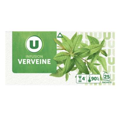 Infusion verveine,  U (x 25 sachets)