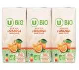 Pur jus d'orange BIO, U BIO (6 x 20 cl)
