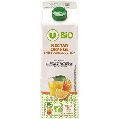 Nectar d'orange BIO, U BIO (1,5 L)
