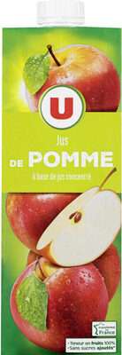 Jus à base de concentré de pomme, U (1 L)