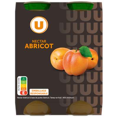 Nectar d'abricot, U (4 x 20 cl)