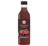 Nectar framboise et cassis, U (75 cl)