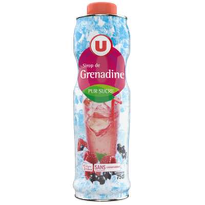 Sirop de grenadine, U (75 cl)