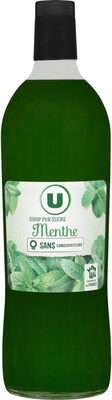 Sirop de menthe verte, U (1 L)