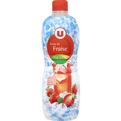Sirop à la fraise, U (1,3 L)