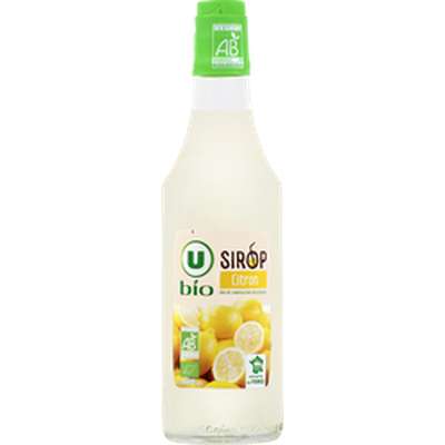 Sirop de citron BIO, U (50 cl)