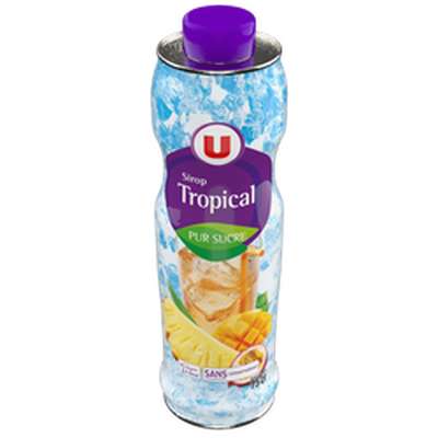 Sirop tropical, U (75 cl)