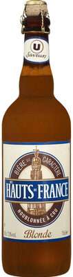 Bière blonde des Hauts de France 7,5°, U Saveurs (75 cl)