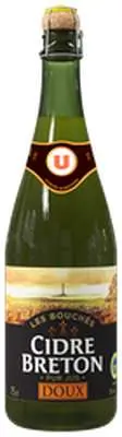 Cidre bouché doux de Bretagne IGP 2°, U (75 cl)