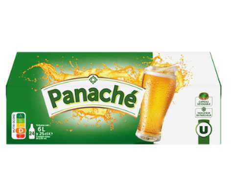 Pack de panaché 0.5°, U (24 x 25 cl)