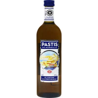 Pastis de Marseille 45°, U (70 cl)