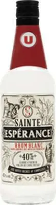 Rhum agricole blanc Sainte Espérance 40°, U (70 cl)