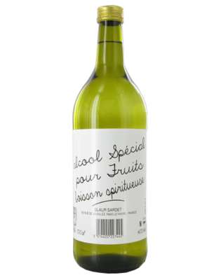 Alcool blanc spécial pour fruits spiritueux 40°, Prix Mini (1 l)