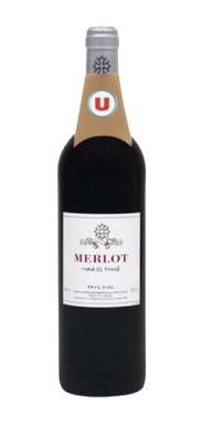 Merlot Pays D'oc, U (75 cl)