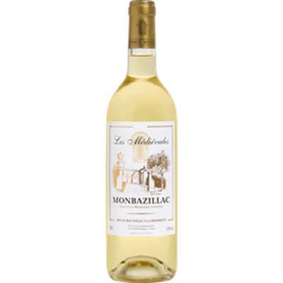 Vin blanc Monbazillac moelleux Les Médiévales, U (75 cl)