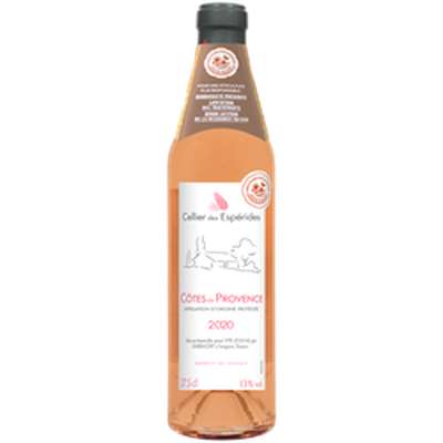 Vin rosé AOC Cotes de Provence Cellier des Espérides (37,5 cl)