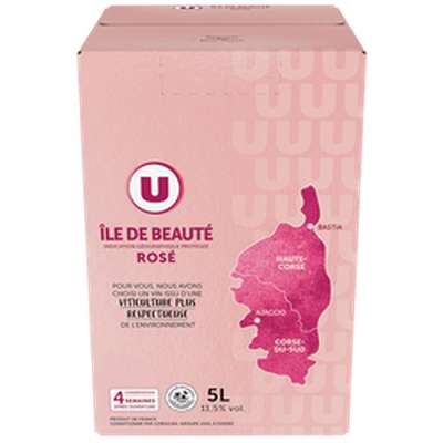 Vin rosé IGP Ile de Beauté, U (Bib 5 L)