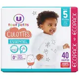 Culottes essentiel T5 - 12/18kg, U Tout Petits (x 40)