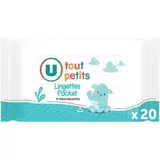 Lingettes pour bébés, U Tout Petits (x 20)