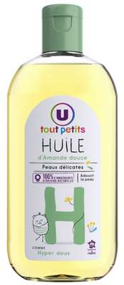Huile d'amande douce, U Tout Petits (100 ml)
