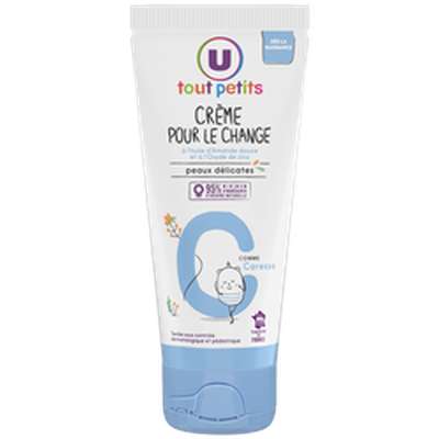 Crème pour le change, U Tout Petits (100 ml)