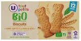 Biscuits bébé croissance nature - dès 12 mois BIO, U Tout Petits (150 g)