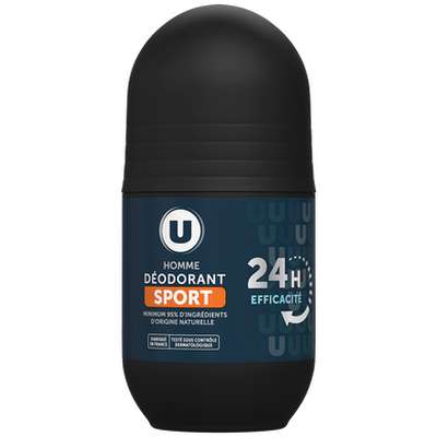 Déodorant bille homme sport efficacité 24h, U (50 ml)