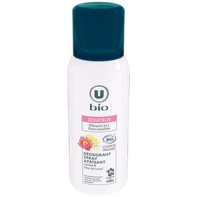 Déodorant apaisant avoine lotus, U Bio   (100 ml)