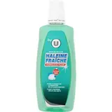 Bain de bouche haleine fraîche au fluor, U (500 ml)
