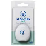 Fil dentaire ciré, U (50 m)