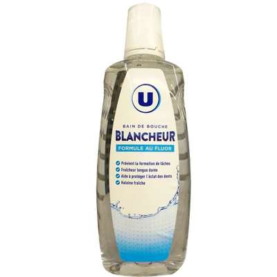 Bain de bouche blancheur, By U (500 ml)