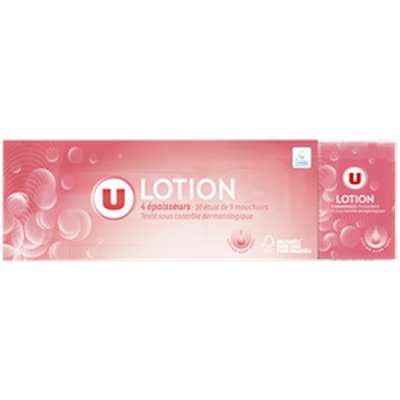 Mouchoirs lotion, U (x 10 étuis)