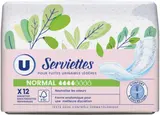 Serviettes incontinence normal, U (x 12)