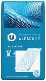 Alèses pour adulte - 60x90cm, U (x 16)