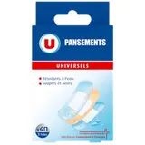 Pansements universels résistants à l'eau, U (40 pansements)