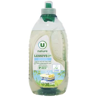 Lessive 0%, U Nature (1,5 L)
