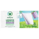 Lessive parfum Lilas, U Nature (x 40 tablettes)
