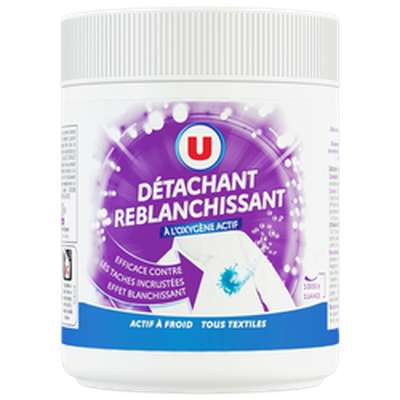 Détachant reblanchissant à l'oxygène actif en poudre, U (500 g)