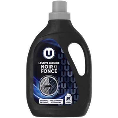 Lessive liquide soin noir et foncé, U (30 lavages, 1.5L)