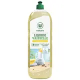 Liquide vaisselle parfum citron, U Nature (750 ml)