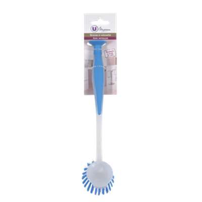 Brosse à vaisselle à ventouse, U Maison (x 1)