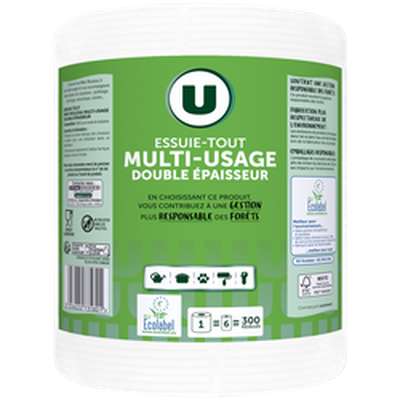 Essuie-tout multi-usage Maxi, U (x 1)