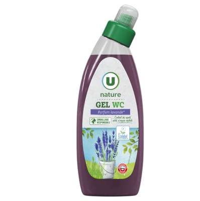 Gel wc parfum lavande,  U Nature (750 ml)