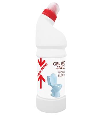 Gel wc javel, Prix mini (750 ml)