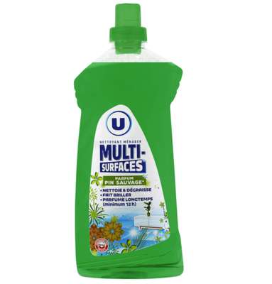 Nettoyant multi-surfaces parfum pin sauvage, U (1.25 l)